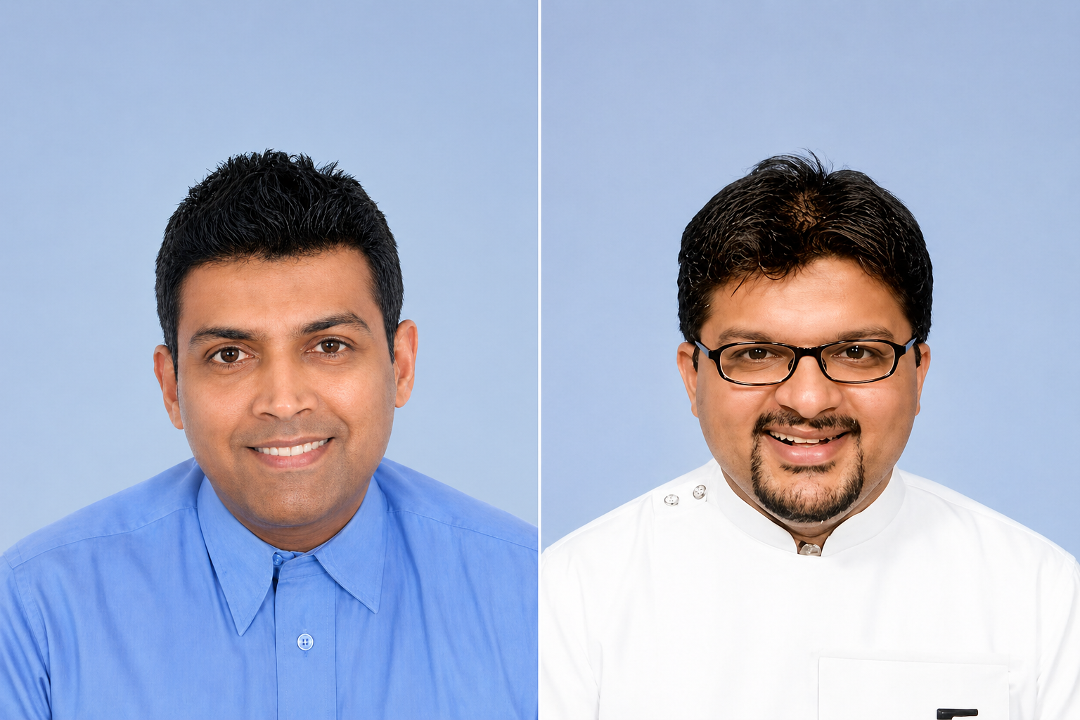 Dr. Hiten Vira and Dr. Bijoun Mepani, dentist at Sankalp Dental Clinic in Mulund West, Mumbai